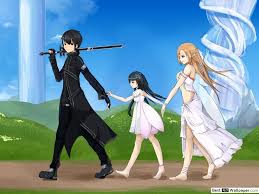 Find the best asuna wallpaper hd on getwallpapers. Sword Art Online Yui Kirito Asuna Hd Hintergrundbilder Herunterladen