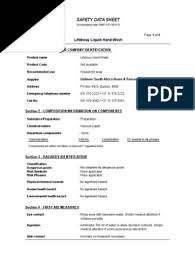 Durisan tested its hand sanitizer and found microbial contamination including high levels of burkholderia cepacia complex and ralstonia infection can occur with use of the contaminated hand sanitizer by consumers or by health care professionals who may also transmit the contaminating. Hand Sanitizer Msds Pdf