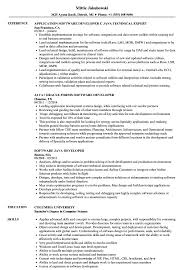 By creating a job alert, you agree to our terms. Software Java Developer Resume Samples Velvet Jobs
