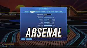 Arsenal is one of the most popular roblox games out there and a 2019 bloxy winner. Rocket League Arsenal Pro Settings In Desc Youtube