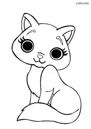 Dibujos De Gatos Para Colorear