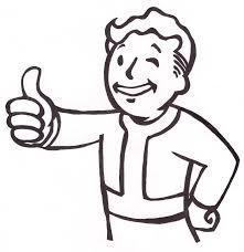 Go Back Gallery For Fallout Vault Boy Thumbs Up Fallout Tattoo Fallout Art Pip Boy