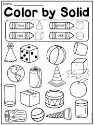 Children usually learn to tell time by first or second grade. First Grade 2d And 3d Shapes Worksheets Distance Learning By My Teaching Pal