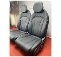 AWIN Luxury Leather Electric Car Seats Pneumatic Suspension Heated Cooling System Truck Use Waterproof Bluetooth Audio
