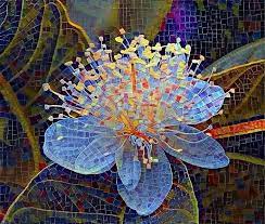 Botanical Mosaics Bringing A Bloom To Mosaic Artwork Mosaic Artwork Mosaic Art Mosaic Garden Art
