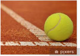 Free for commercial use no attribution required high quality images. Tennis Ball On A Tennis Clay Court Poster Pixers We Live To Change
