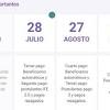 Este cronograma no incluye a quienes hayan elegido otros medios de cobro del 16 al 20 de abril. 1