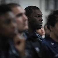 Spc. Missy Cianci and Pvt. Ryan Laprey, members of