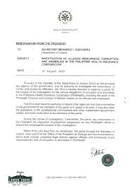 State your main point in the first sentence or two. Memorandum From The President Presidential Communications Operations Office