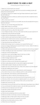 A little while back i started keeping a list of cool and interesting questions to ask a guy in an attempt to avoid awkward silences and generic conversation. Dating Questions To Ask A Girl Online Url To