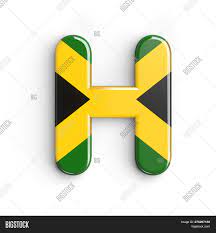 Jamaica Letter H Image Photo Free Trial Bigstock
