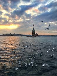Kiz Kulesi Uskudar Istanbul Resimler Istanbul Suluboya Resimler