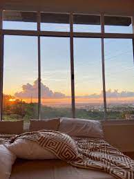 Bedroom With A City View Mountain View And Sunrise Sunset Sunrise Home Bedroom Views Big Windows