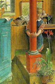 Banbarnet Carl Larsson Love This Color Scheme Carl Larsson Art Painting