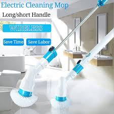 The scrubber has a maximum spinning power of 300 rpm. Electric Spin Scrubber Turbo Scrub Cleaning Brush Cordless Chargeable Bathroom Cleaner With Extension Handle Adaptive Brush Tub Sale Price Reviews Gearbest