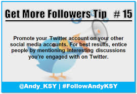 Promote Your Twitter Account On Your Other Social Media Accounts For Best Results Entice People By Mentioni Social Media Twitter Marketing Get More Followers