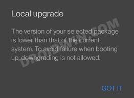 In the example above, run apk update && apk upgrade tells docker to update . Fix Oneplus The Version Of Your Selected Package Is Lower Droidwin