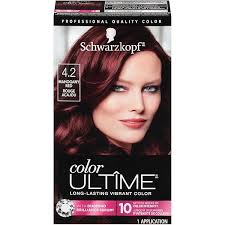 Amazon.com : Schwarzkopf Keratin Color Permanent Hair Color Cream, 4.68  Dark Auburn, 1 Kit : Beauty & Personal Care