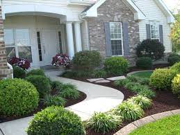 27 Easy But Stunning Entrance Yard Landscaping Concepts In 2021 Front House Landscaping Landscape Ideas Front Yard Curb Appeal Front Yard Landscaping Design