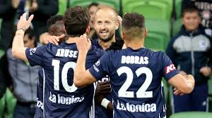 Melbourne victory have won just 1 of their last 12 away league games. Melbourne Victory 4 0 Newcastle Jets Kruse Stars In Comfortable A League Win Football News Stadium Astro