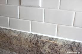 First quality 3x6 white beveled edge ceramic subway tiles. How To Install A Kitchen Backsplash The Best And Easiest Tutorial