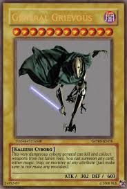 Here, you can add name, card type, attribute, level, trap/spell type, card rarity, circulation, ate/def, creator. General Grievous Yu Gi Oh Card By Mns Prime 21 On Deviantart