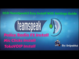 This is the official teamspeak page. Teamspeak 2021 Install With Mic Clicks Police Radio Fx And Tokovoip Youtube