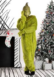 Traje Deluxe Grinch para Adultos con Máscara Costa Rica | Ubuy