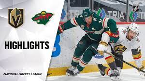 Watch the game highlights from minnesota wild vs. Golden Knights Wild 5 3 21 Nhl Highlights Youtube