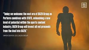 Media united kingdom (uk) its 76 main executives its recent executive movements at dazn group. Stats And Perform Combine To Expand Global Reach And Accelerate Innovation In Sports Dazn Media Centre