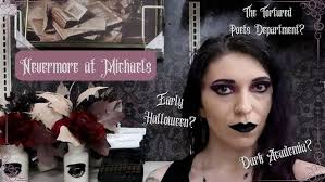GOTHIC SUMMER! Michaels FIRST TIME Collection! Moody, Gothic, Dark  Academia! #decor #halloween