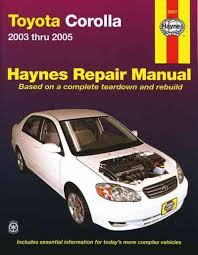 Toyota Corolla Zze122r 2003 2005 Haynes Service Repair Manual Sagin Workshop Car Manuals Repair Books Informat Toyota Corolla Repair Manuals Toyota Camry