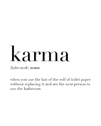 Karma Definition T Shirt By White Moth Black Large Mens Fitted Tee In 2020 Karma Definition Karma Good Advice For Life