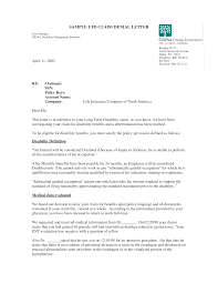 Before writing the letter, you may call your agent or the insurance company's representative regarding your claim. Kostenloses Claim Denial Letter