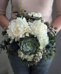 At the little vegas chapel, the team understands that your wedding day is one of the most memorable finding the perfect venue can be challenging for many couples, but the exemplary service found at the little vegas chapel is what sets it aside from the rest. Succulent Peony Bridal Bouquet Las Vegas Florist A Garden Floral Local Flower Delivery Las Vegas Nv 89149