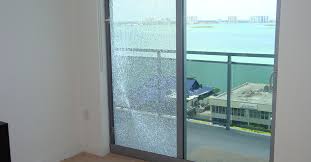My mother has a sliding glass door and it was installed backwards so that the sliding panel was on the exterior. Sliding Glass Door Track Repair Installation Jupiter Florida