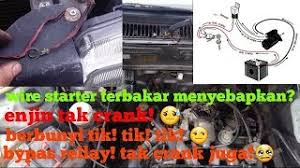 Punca kereta saga tak boleh start enjin cari punca masalah dan cara check. Ini Salasatu Sebap Kenapa Starter Bunyi Tik2 Ketika Enjin Ingin Di Hidupkan Automotif Youtube