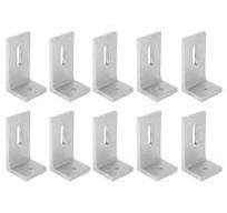 Amazon.com: 10Pcs L Foot Solar Mount, Aluminum Alloy ...