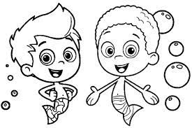 Maybe you would like to learn more about one of these? Gil And Goby Is Happy In Bubble Guppies Coloring Page Coloring Sun