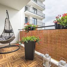Commander une nouvelle toile de balcon. Palissade Claustra Quelle Cloture Protege Mon Jardin Des Voisins Cote Maison