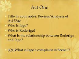 Ppt - The Analysis Of Othello Powerpoint Presentation, Free Download -  Id:1543037