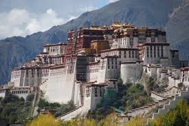Potala Palace Lhasa Tibet China Reiseziele Orte Zum Besuchen Weltwunder