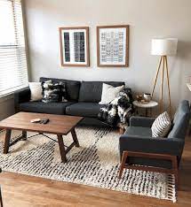 Wayfair Canada On Instagram Think Comfy Chic This Charcoal Color Palette Is Living Room Decor Apartment Small Apartment Furniture Small Living Room Design