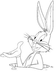 Free printable looney tunes characters coloring pages. Bugs Bunny 26312 Cartoons Printable Coloring Pages