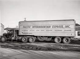 Shorpy Historic Picture Archive King Of The Road 1940 High-resolution Photo Antique Trucks Big Trucks Old Trucks
