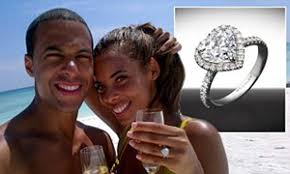 So excited 2 b mrs humes. Rochelle Wiseman Ring Marvin Humes Proposed With 45 500 Diamond Daily Mail Online