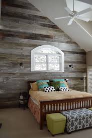 I chose to apply my white ink a little thinly so some of the barn board was still visible beneath, making it a bit more realistic. Design Inspiration 25 Bedrooms With Reclaimed Wood Walls