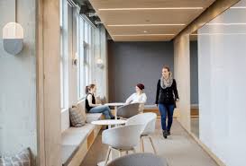 Whether you work from home and your home office is your primary workspace while you want to create an atmosphere you feel comfortable in that fits the flow of your home, lighting in your home office should do more than. Noisy Home Office Acoustic Lighting Can Absorb Sound In Large Open Spaces