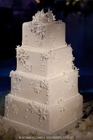 Take The Cake A Wedding Cake Gallery Winter Wedding Cake Square Wedding Cakes Winter Wonderland Wedding