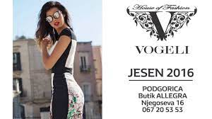 Vogeli fashion jagodina tc biser, lokal 5 vuka bojovića bb, jagodina pib: Vogeli Jesen 2016 Youtube